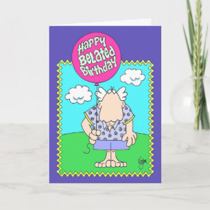 VERLORENE GESICHT BEGRENZTE Geburtstagskarte Karte