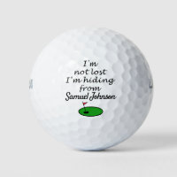 Verlorene Golfbälle| Witze| Anpassbar