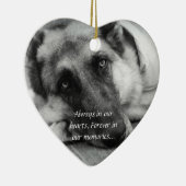 Verlorene Haustier-Verzierung Keramik Ornament (Rechts)