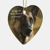 Verlorene Haustier-Verzierung Keramikornament (Links)