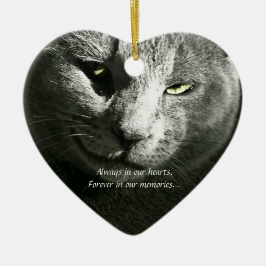 Verlorene Haustier-Verzierung Keramikornament (Vorne)