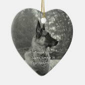 Verlorene Haustier-Verzierung Keramikornament (Rechts)