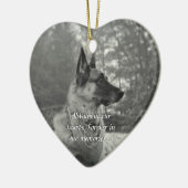 Verlorene Haustier-Verzierung Keramikornament (Links)