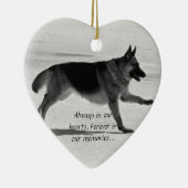 Verlorene Haustier-Verzierung Keramikornament (Rechts)