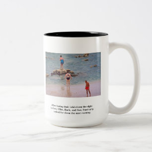 Verlorene Hemmungen Zweifarbige Tasse