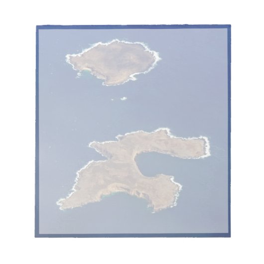 verlorene Inseln Notizblock (Vorderseite)