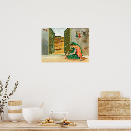 Verlorene Liebe Poster (Küche)