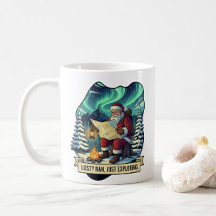 Verlorene Nah nur, das Santa Design zu erkunden Kaffeetasse
