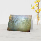 Verlorene Nebelbaum-Jede Anlässe Karte (Gelbe Blume)