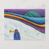 verlorene Postkarte (Vorderseite)