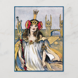 Verlorene Prinzessin von Oz Postkarte