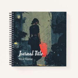 Verlorene Schatten Journal — Benutzerdefinierter N Notizblock