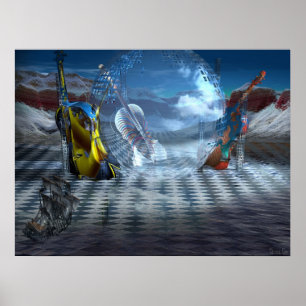 Verlorene Schönheit der Disharmonie Poster