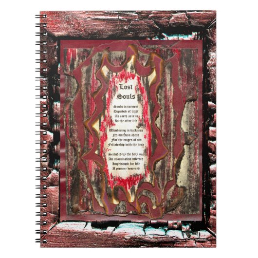 Verlorene Soule Notizblock (Vorderseite)