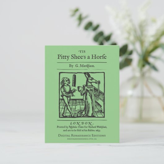 verlorene Stücke #1 Postkarte (Stehend Vorderseite)