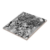 Verlorene und gefundene, Blumeneule mit dem Fliese (Seite)