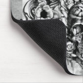 Verlorene und gefundene, Blumeneule mit dem Mousepad (Ecke)