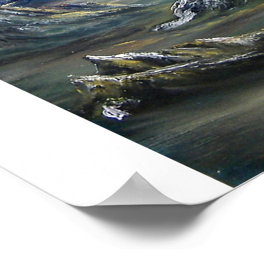 Verlorene Welt Poster (Ecke)