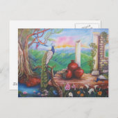 Verlorene Welt Postkarte (Vorne/Hinten)