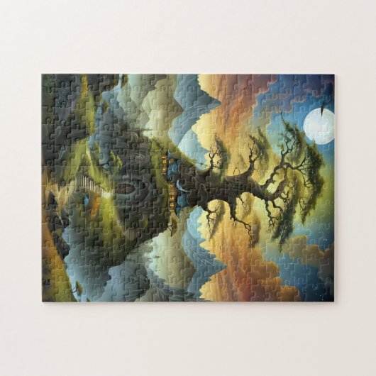 Verlorene Welt Puzzle (Horizontal)