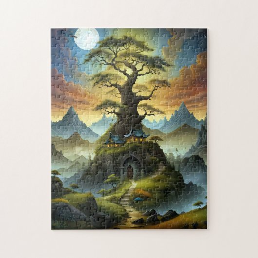 Verlorene Welt Puzzle (Vertikal)