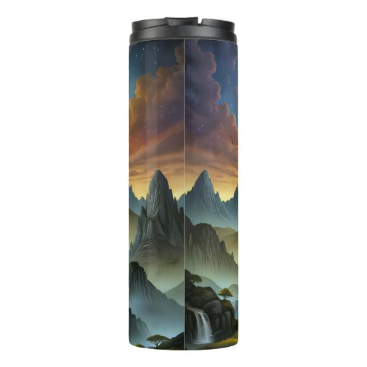 Verlorene Welt Thermosbecher (Rückseite)