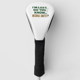 Verlorener Golf Humor Zitat Mit Namens Text Design Headcover
