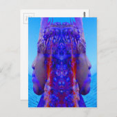 Verlorener Horizont Postkarte (Vorne/Hinten)