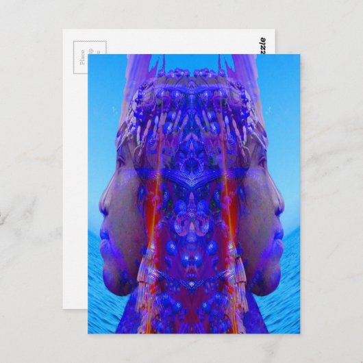 Verlorener Horizont Postkarte (Vorne/Hinten)