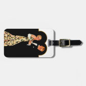 Verlorener Hosenträger Gepäckanhänger (Vorderseite horizontal)