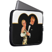 Verlorener Hosenträger Laptopschutzhülle (Vorne Rechts)