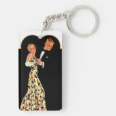 Verlorener Hosenträger Schlüsselanhänger (Rückseite)