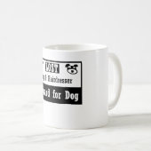 Verlorener Hundefriseur Kaffeetasse (VorderseiteRechts)