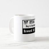 Verlorener Hundefriseur Kaffeetasse (Vorderseite Links)