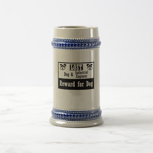 Verlorener HundeWirtschaftsingenieur Bierglas (Mittel)