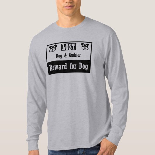 Verlorener Hundewirtschaftsprüfer T-Shirt (Vorderseite)