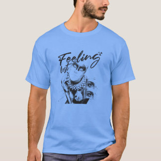 Verlorener Junge mit Grunge Streetwear-Ästhetik T-Shirt