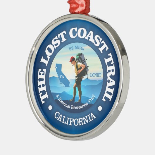 Verlorener Küstenweg (C) Ornament Aus Metall (Links)