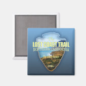 Verlorener Küstenweg (Pfeilspitzen) Magnet (Vorderseite/Rückseite)