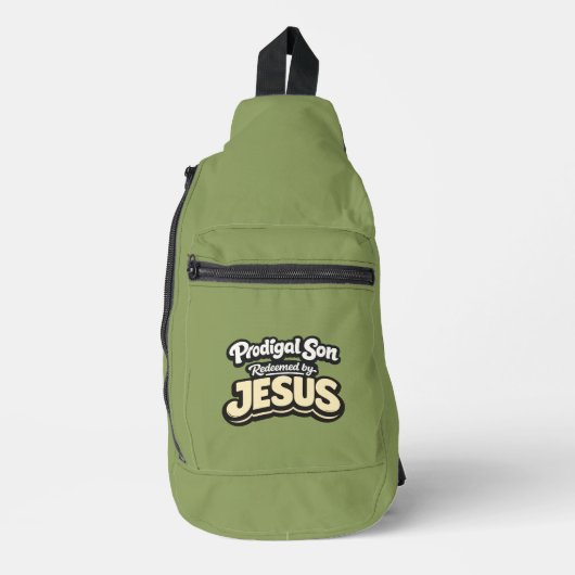 Verlorener Sohn - Erlöst von JESUS Crossbody Bag (Vorderseite)