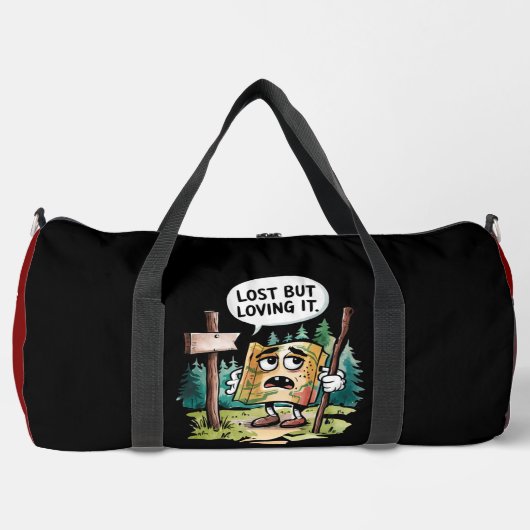 Verlorenes aber liebes Abenteuer Duffle Bag (Vorderseite)