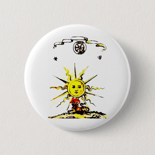 VERLORENES BUCH VON NOSTRADAMUS BUTTON (Vorderseite)