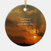 Verlorenes geliebt einer Verzierung Keramikornament (Vorne)