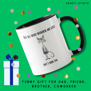 Verlorenes lustiges Humor-Gag-Geschenk für Schwest Tasse