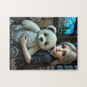 Verlorenes Mädchen Puzzle (Horizontal)