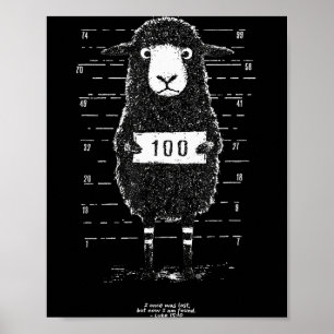 Verlorenes Schaf - Ich war verloren, aber jetzt bi Poster