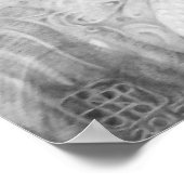 VERLORENES SCHIFF IM WÜSTE POSTER (Ecke)