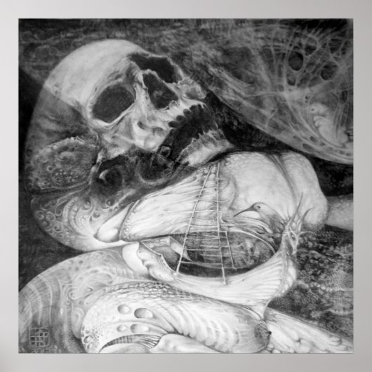 VERLORENES SCHIFF IM WÜSTE POSTER (Vorne)