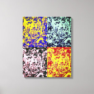 Verlorenes Soul auf der Straße Leinwanddruck