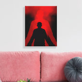 Verlorenes Soul Leinwanddruck (Insitu (Wohnzimmer))